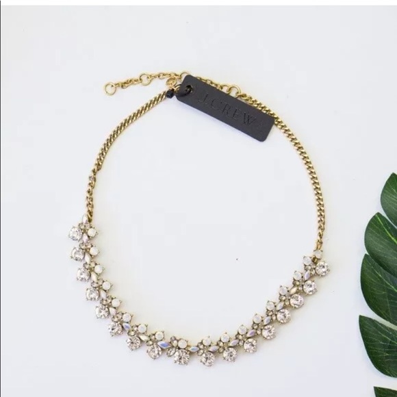 COMING 🔜✨J.CREW Mini-Crystal Statement Necklace - Picture 3 of 8
